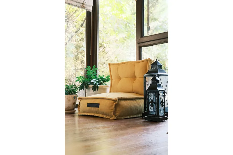 Rambarose Sittsäck 60 cm, Senap