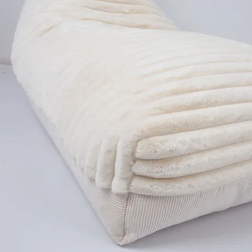 Sittsäck Tovin 130x80x20/70 cm - vit - Möbler - Stolar & fåtöljer - Sittsäck & sackosäck