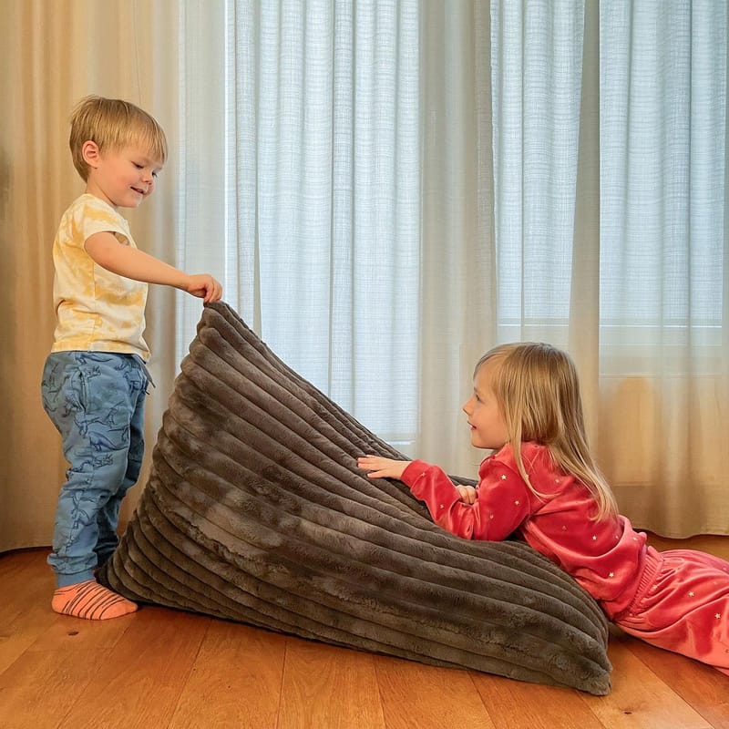 Sittsäck Vegnor 100x70x15/70 cm - rosa - Möbler - Stolar & fåt öljer - Sittsäck & sackosäck