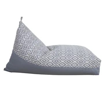 Sittsäck Viknor 130x80x20/70 cm - Grå - Möbler - Stolar & fåtöljer - Sittsäck & sackosäck