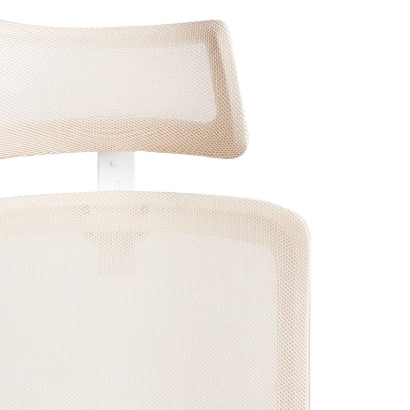 Skrivbordsstol Monarch - Beige, vit - Möbler - Stolar & fåtöljer - Kontorsstol & skrivbordsstol