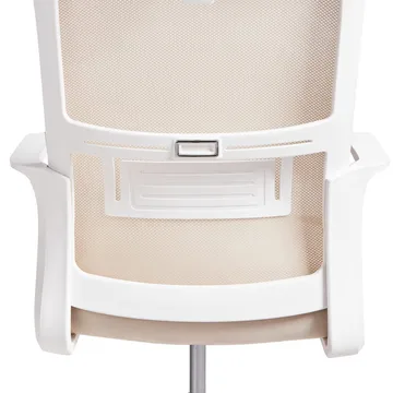 Skrivbordsstol Monarch - Beige, vit - Möbler - Stolar & fåtöljer - Kontorsstol & skrivbordsstol