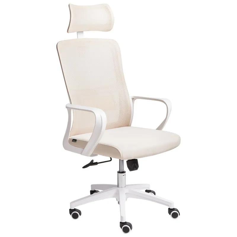 Skrivbordsstol Monarch, Beige, vit