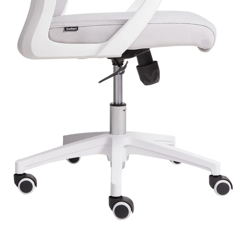 Skrivbordsstol Monarch - Grå, vit - Möbler - Stolar & fåtöljer - Kontorsstol & skrivbordsstol