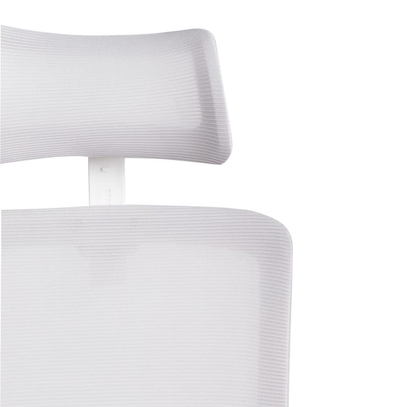 Skrivbordsstol Monarch - Grå, vit - Möbler - Stolar & fåtöljer - Kontorsstol & skrivbordsstol