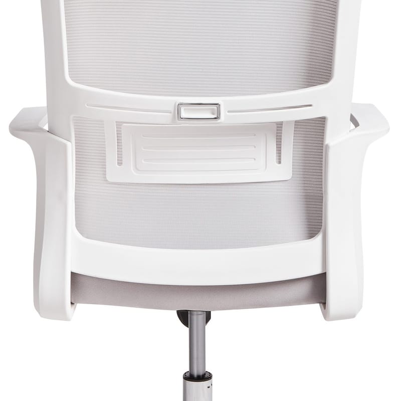 Skrivbordsstol Monarch - Grå, vit - Möbler - Stolar & fåtöljer - Kontorsstol & skrivbordsstol