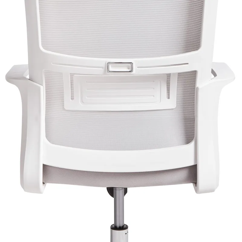 Skrivbordsstol Monarch - Grå, vit - Möbler - Stolar & fåtöljer - Kontorsstol & skrivbordsstol