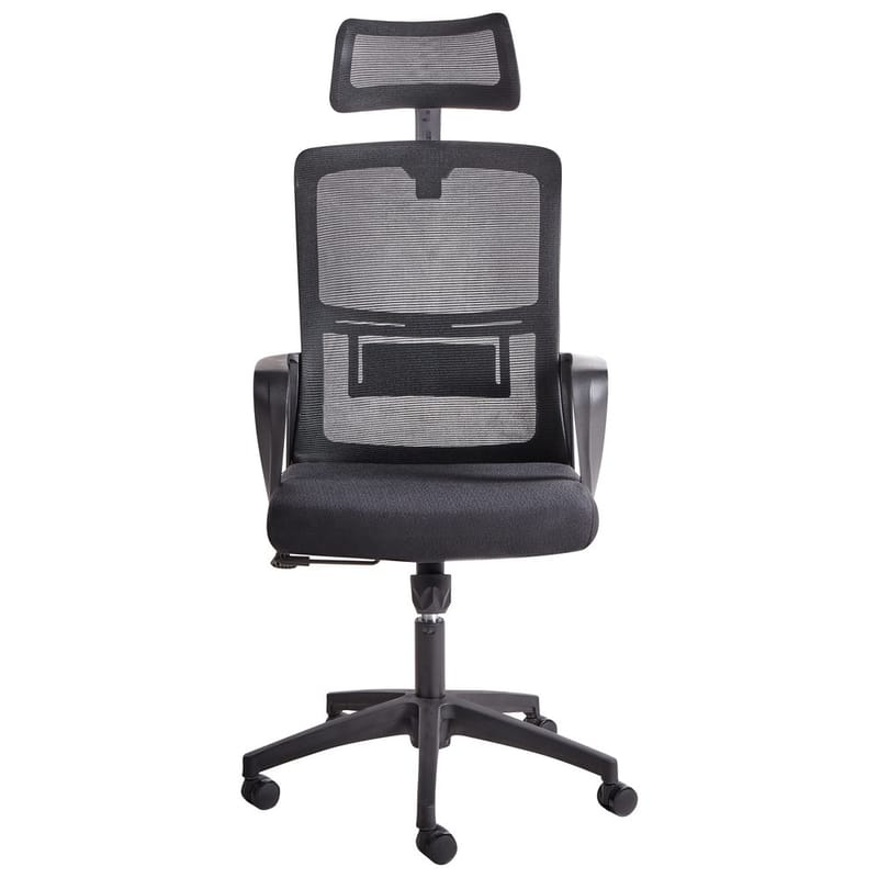 Skrivbordsstol Monarch - Svart, Vit - Möbler - Stolar & fåtöljer - Kontorsstol & skrivbordsstol