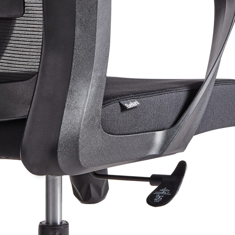 Skrivbordsstol Monarch - Svart, Vit - Möbler - Stolar & fåtöljer - Kontorsstol & skrivbordsstol