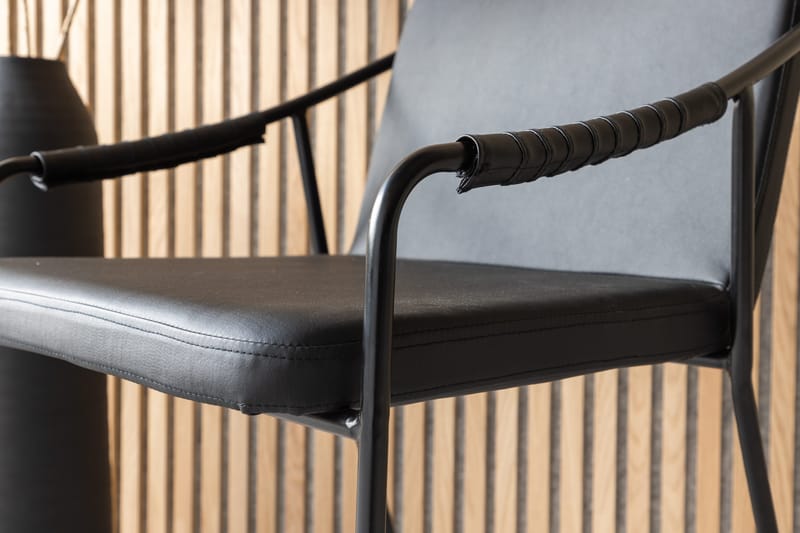 Karmstolar (med armstöd) Venture Home Tvist Barstol Black - Möbler - Stolar & fåtöljer - Sminkstol