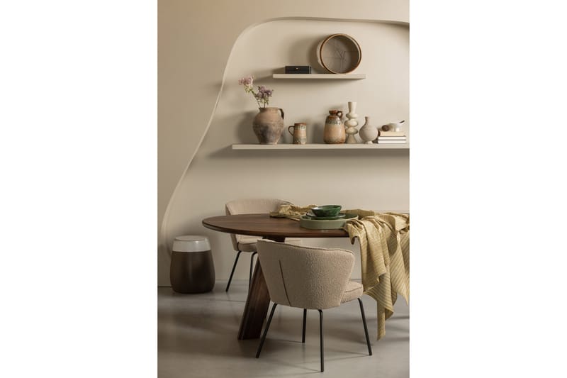 Margoe Karmstol - Beige - Möbler - Stolar & fåtöljer - Sminkstol