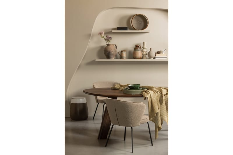 Margoe Karmstol - Beige - Möbler - Stolar & fåtöljer - Sminkstol