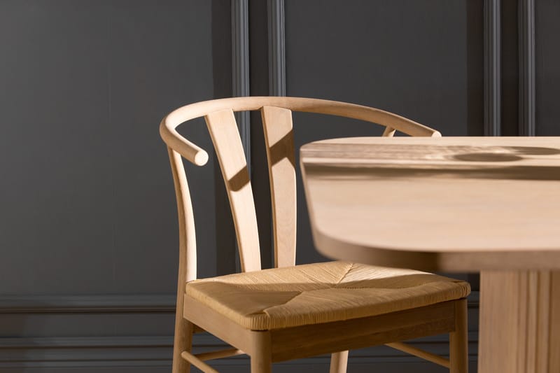 Otaki Karmstol - Oljad Ek/Brun - Möbler - Stolar & fåtöljer - Sminkstol