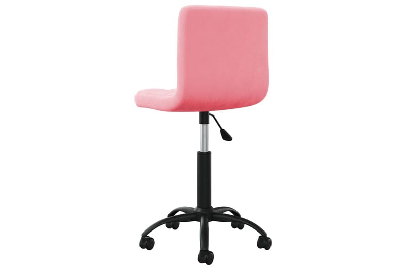 Snurrbar kontorsstol rosa sammet - Rosa - Möbler - Stolar & fåtöljer - Kontorsstol & skrivbordsstol