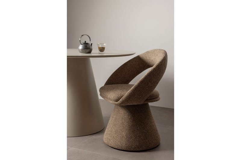 Snurrmatstol Vinter - Sand Melange - Möbler - Stolar & fåtöljer - Kontorsstol & skrivbordsstol