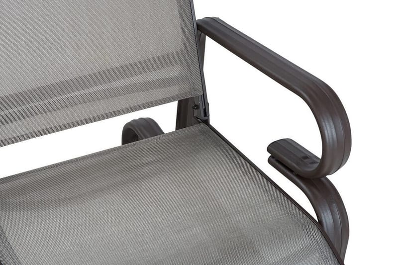 Chapau Gungstol - Brun - Utemöbler - Utestol & trädgårdsstol - Gungstol utomhus