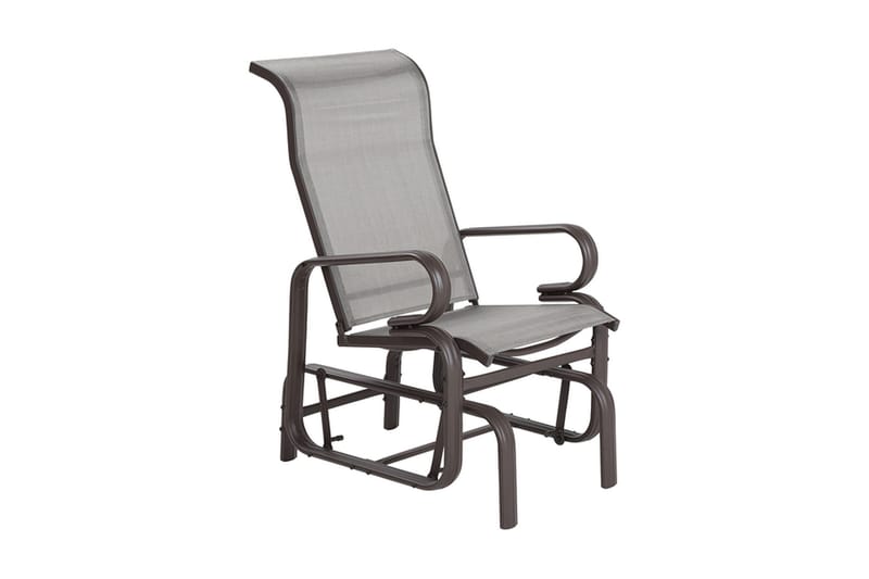 Chapau Gungstol - Brun - Utemöbler - Utestol & trädgårdsstol - Gungstol utomhus