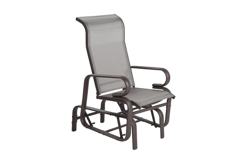 Chapau Gungstol - Brun - Utemöbler - Utestol & trädgårdsstol - Gungstol utomhus