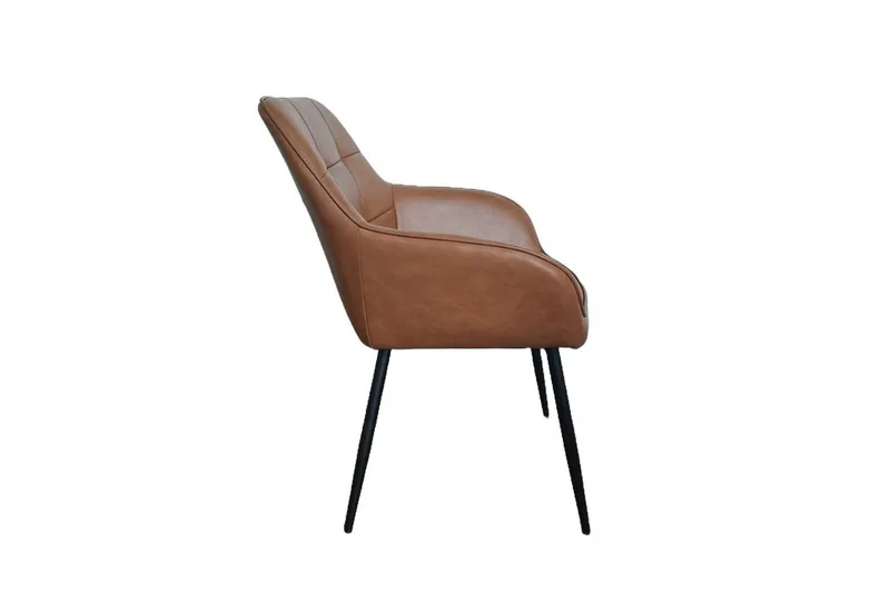 Sonal Karmstol - Cognac - Möbler - Stolar & fåtöljer - Matstol & köksstol