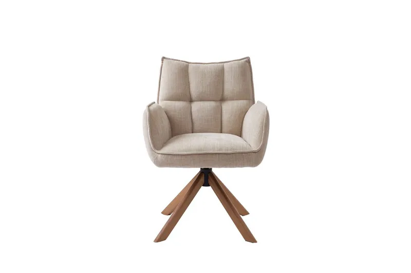 Sonu Karmstol - Linnebeige - Möbler - Stolar & fåtöljer - Matstol & köksstol