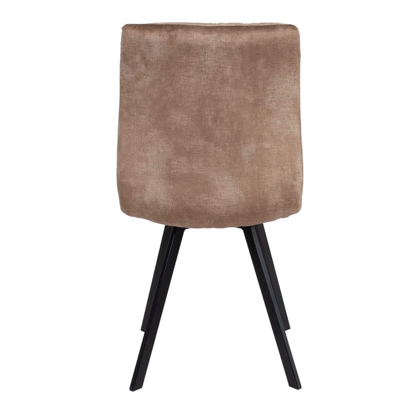 Stol Afton sammet - brun - Möbler - Stolar & fåtöljer - Matstol & köksstol
