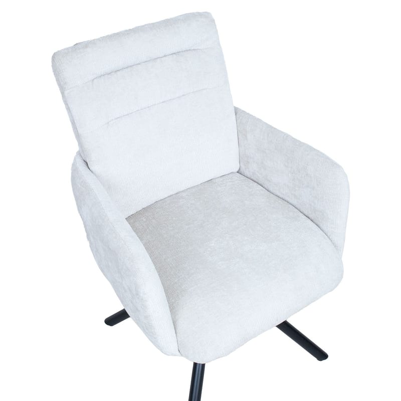 Stol Batul - Linnevit - Möbler - Stolar & fåtöljer - Matstol & köksstol