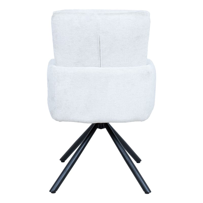 Stol Batul - Linnevit - Möbler - Stolar & fåtöljer - Matstol & köksstol