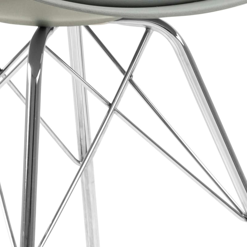 Stol Eris - Grå/Krom - Möbler - Stolar & fåtöljer - Matstol & köksstol