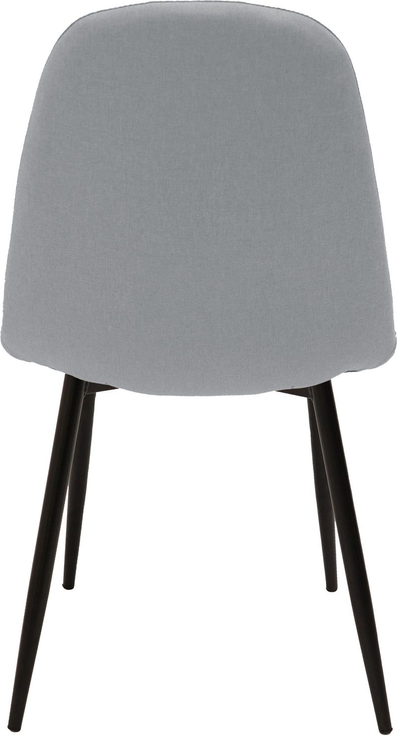 Stol i grått tyg - Carisma - grå - Möbler - Stolar & fåtöljer - Matstol & köksstol