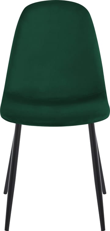 Stol i grön sammet - Carisma - mörkgrön - Möbler - Stolar & fåtöljer - Matstol & köksstol