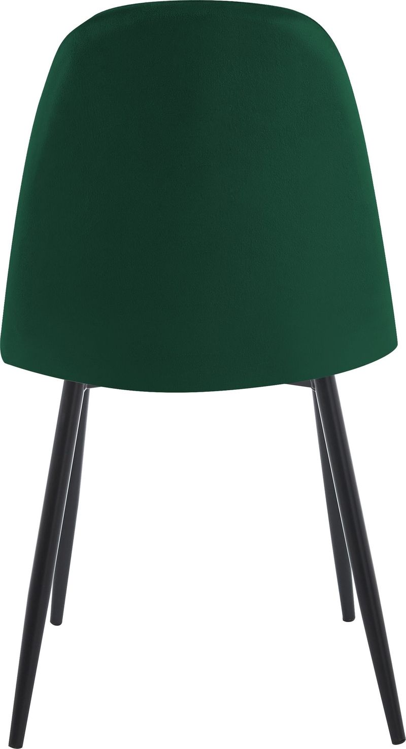 Stol i grön sammet - Carisma - mörkgrön - Möbler - Stolar & fåtöljer - Matstol & köksstol