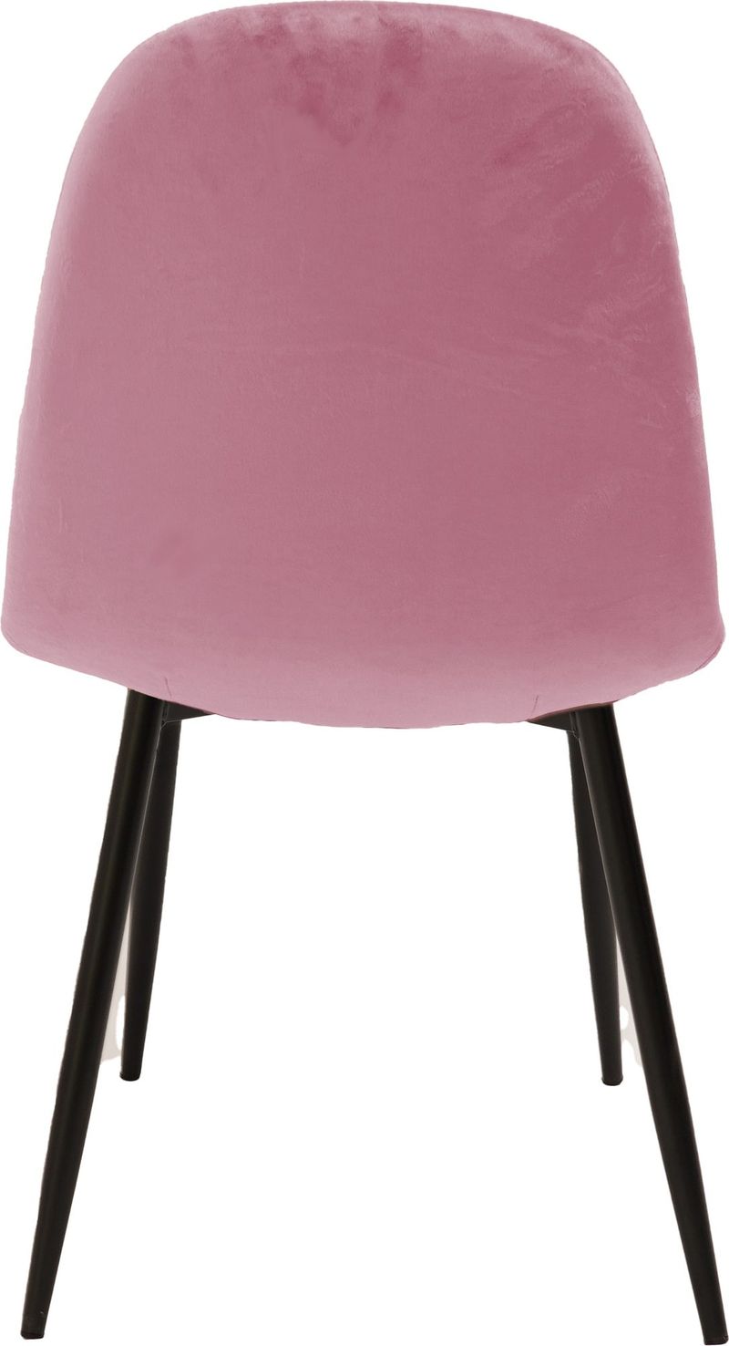 Stol i rosa sammet - Carisma - rosa - Möbler - Stolar & fåtöljer - Matstol & köksstol