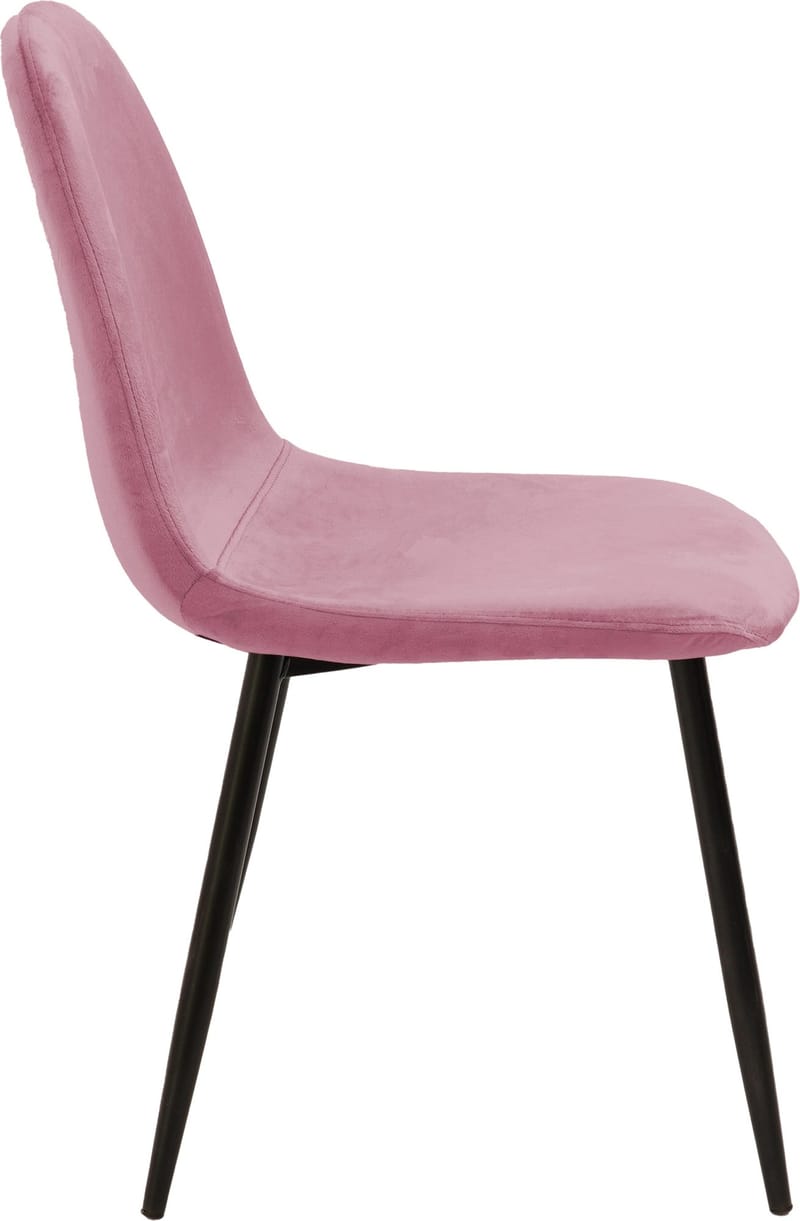 Stol i rosa sammet - Carisma - rosa - Möbler - Stolar & fåtöljer - Matstol & köksstol