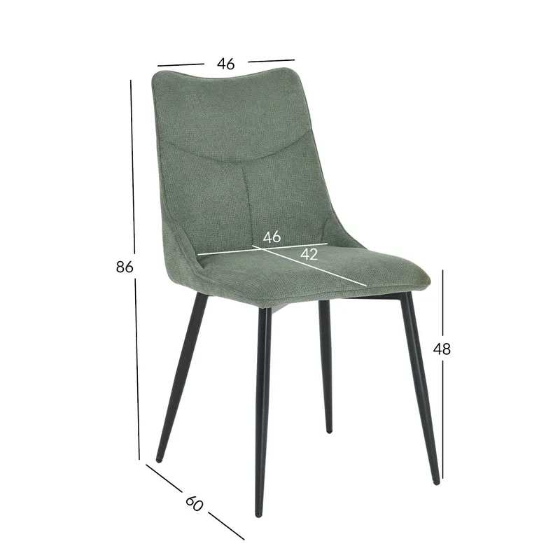 Stol Maia - Grön - Möbler - Stolar & fåtöljer - Matstol & köksstol