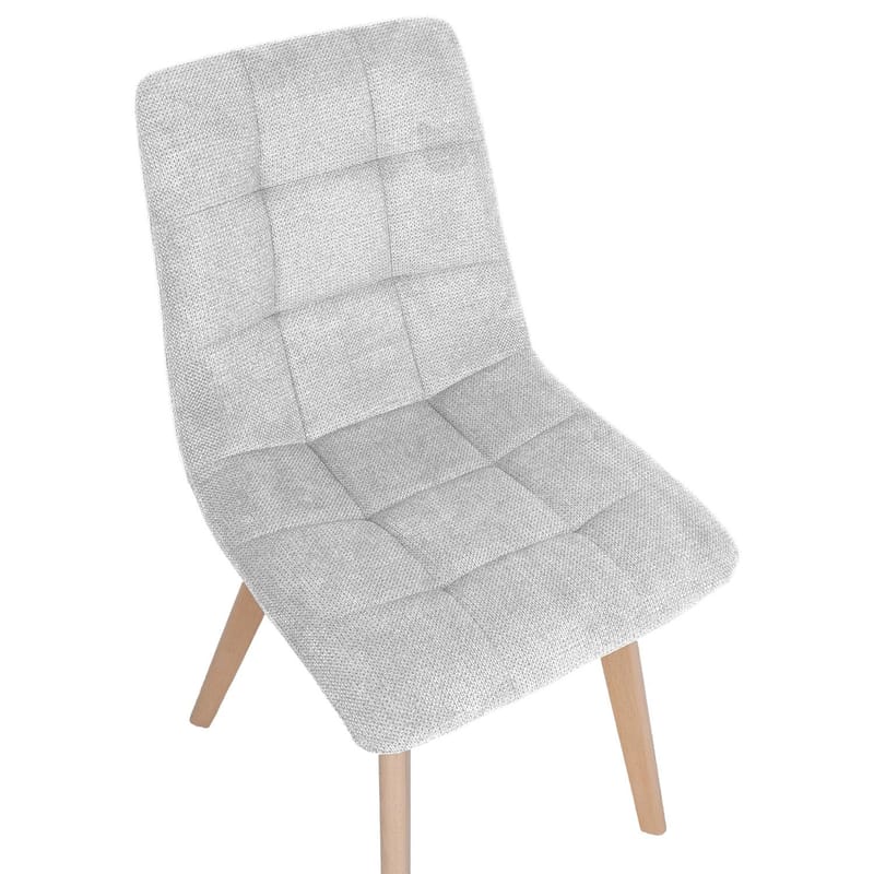 Stol Makia - gråvit - Möbler - Stolar & fåtöljer - Matstol & köksstol