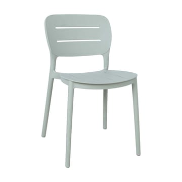 Stol Mango grönaktigt plast 42,5x53,5x79 cm - Grönaktigt grå - Möbler - Stolar & fåtöljer - Matstol & köksstol