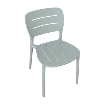 Stol Mango grönaktigt plast 42,5x53,5x79 cm - Grönaktigt grå - Möbler - Stolar & fåtöljer - Matstol & köksstol