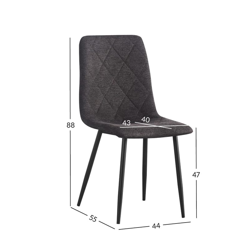 Stol Mels - Brun - Möbler - Stolar & fåtöljer - Matstol & köksstol