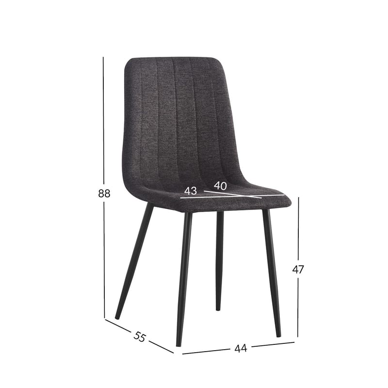 Stol Milke - Brun - Möbler - Stolar & fåtöljer - Matstol & köksstol