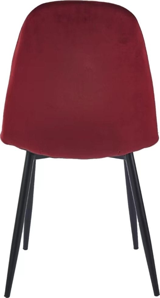 Stol vinröd sammet - Carisma - vinröd - Möbler - Stolar & fåtöljer - Matstol & köksstol