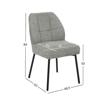 Stol Zaylen - Beige - Möbler - Stolar & fåtöljer - Matstol & köksstol