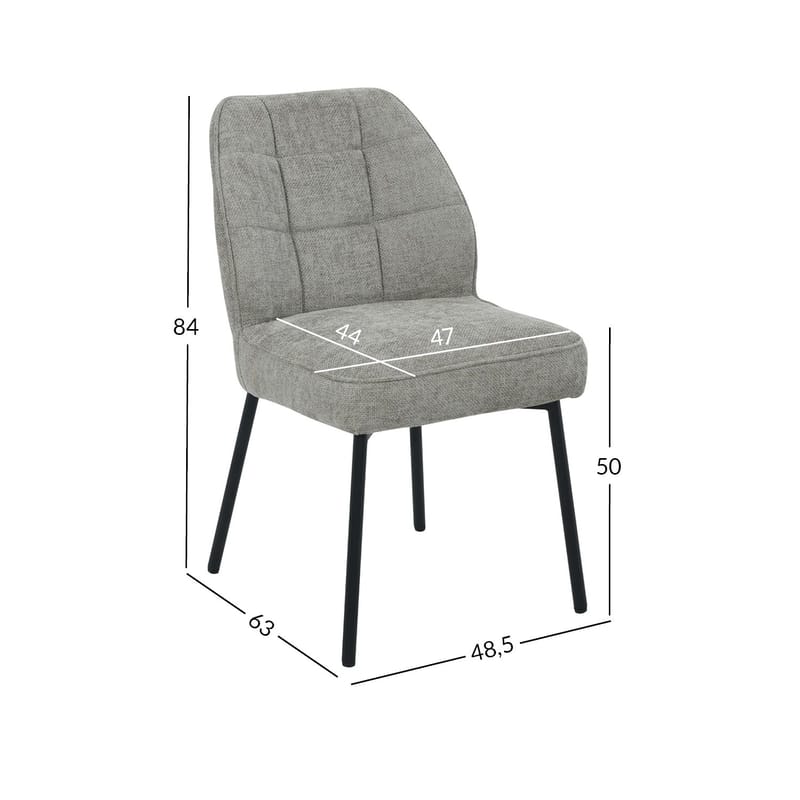 Stol Zaylen - Beige - Möbler - Stolar & fåtöljer - Matstol & köksstol