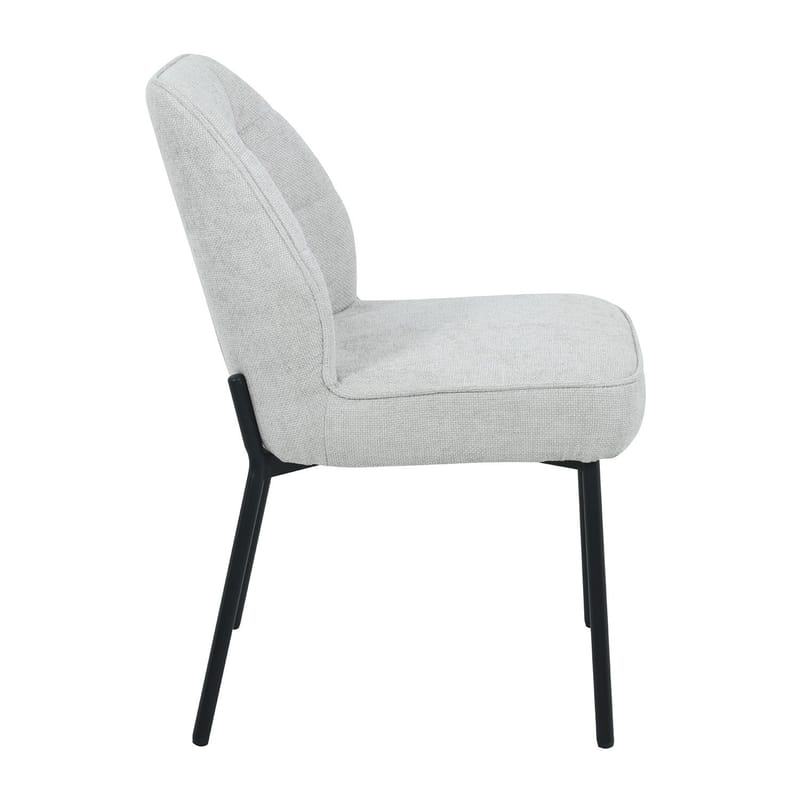 Stol Zaylen - Ljusgrå - Möbler - Stolar & fåtöljer - Matstol & köksstol