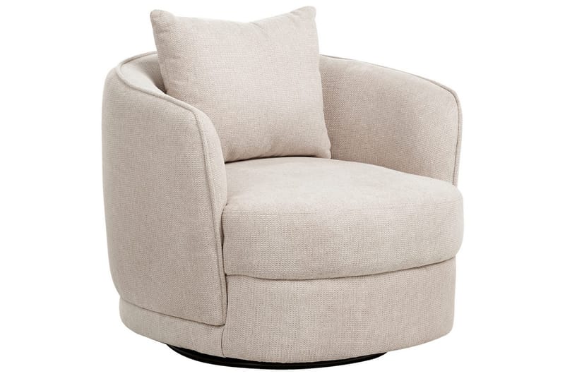 Svängbar fåtölj Andalen - Beige - Möbler - Stolar & fåtöljer - Fåtölj