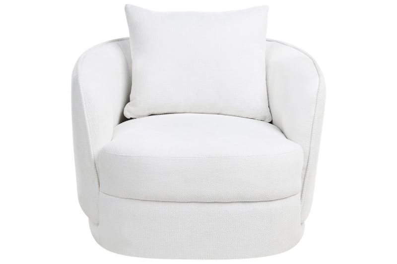 Svängbar fåtölj Andalen - Vit - Möbler - Stolar & fåtöljer - Fåtölj
