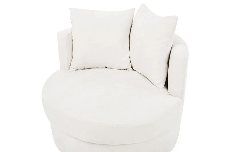 Svängbar fåtölj Dalby - Beige - Möbler - Stolar & fåtöljer - Fåtölj