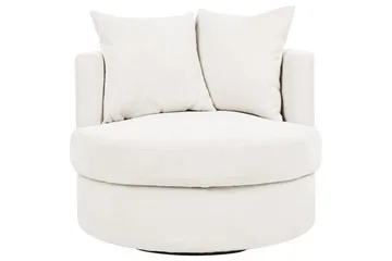 Svängbar fåtölj Dalby - Beige - Möbler - Stolar & fåtöljer - Fåtölj