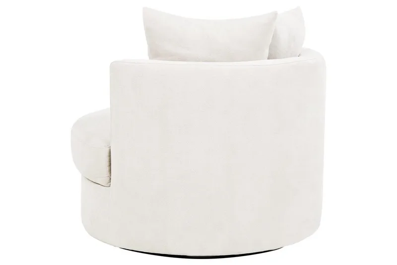 Svängbar fåtölj Dalby - Beige - Möbler - Stolar & fåtöljer - Fåtölj