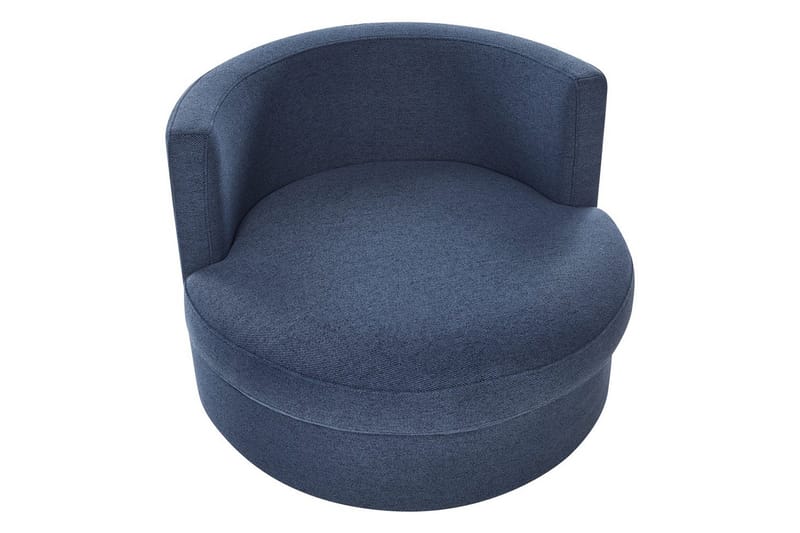 Svängbar fåtölj Dalby - Blå - Möbler - Stolar & fåtöljer - Fåtölj