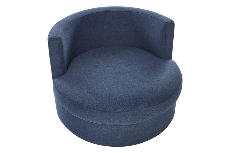 Svängbar fåtölj Dalby - Blå - Möbler - Stolar & fåtöljer - Fåtölj